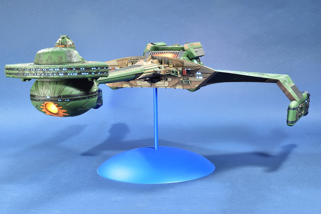 Polar Lights 1 350 K Tinga Class Klingon Battlecruiser